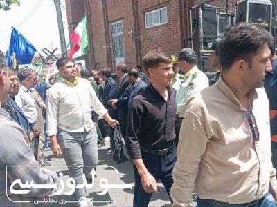 اعزام کاروان زائران مرقد مطهر امام خمینی از نقده