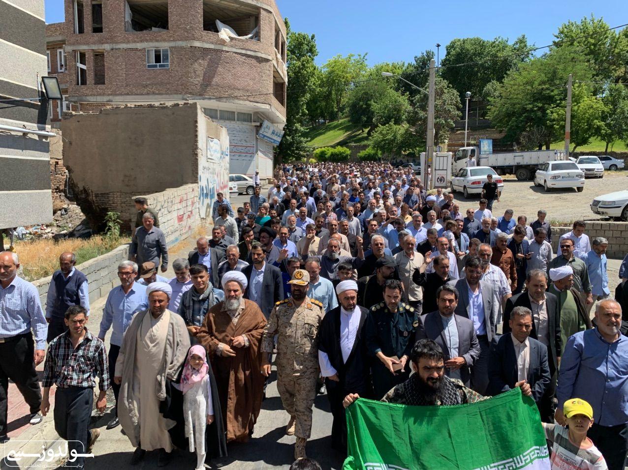 حضور پرشور نقدهایها در راهپیمایی جمعه خشم و نصر