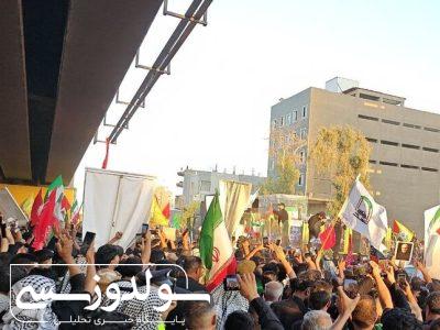 تشییع پیکر امام شهید در نجف اشرف