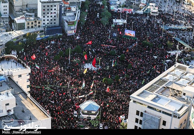 «آقای شهید ایران» در مشهدالرضا تشییع شد