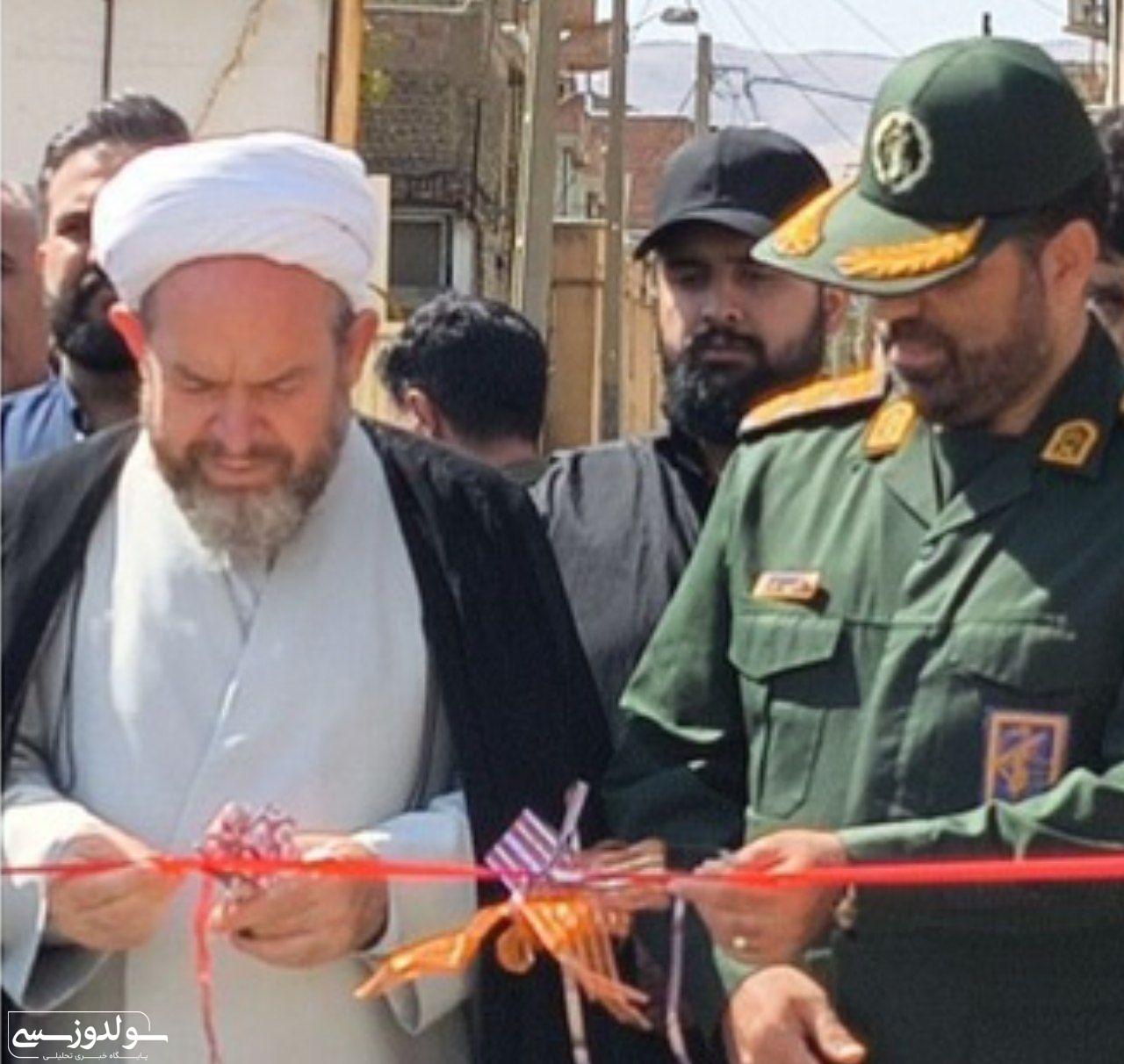 افتتاح نمایشگاه دستاوردهای ۹ پایگاه اسوه بسیجِ نقده