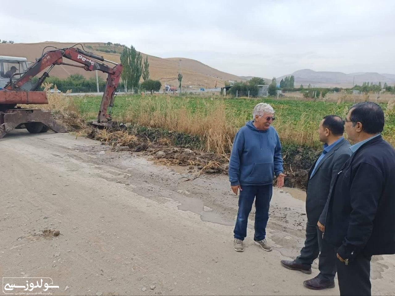 لایروبی مسیل‌ها در نقده با پویش «رود روان»