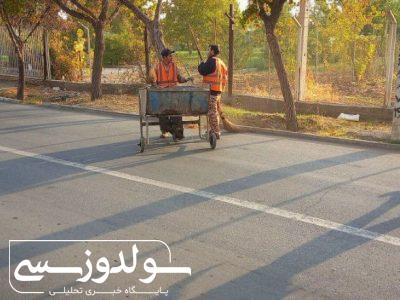 تفرجگاه یئددی‌گوز نقده با مشارکت پاک‌بانان پاکسازی شد