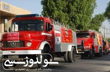 آتشنشانان نقده در آمادهباش کامل هستند